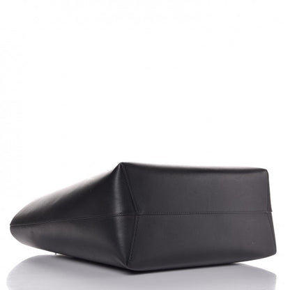 Mansur Gavriel Calfskin Small Shopping Tote Black Flamma 5 of 15