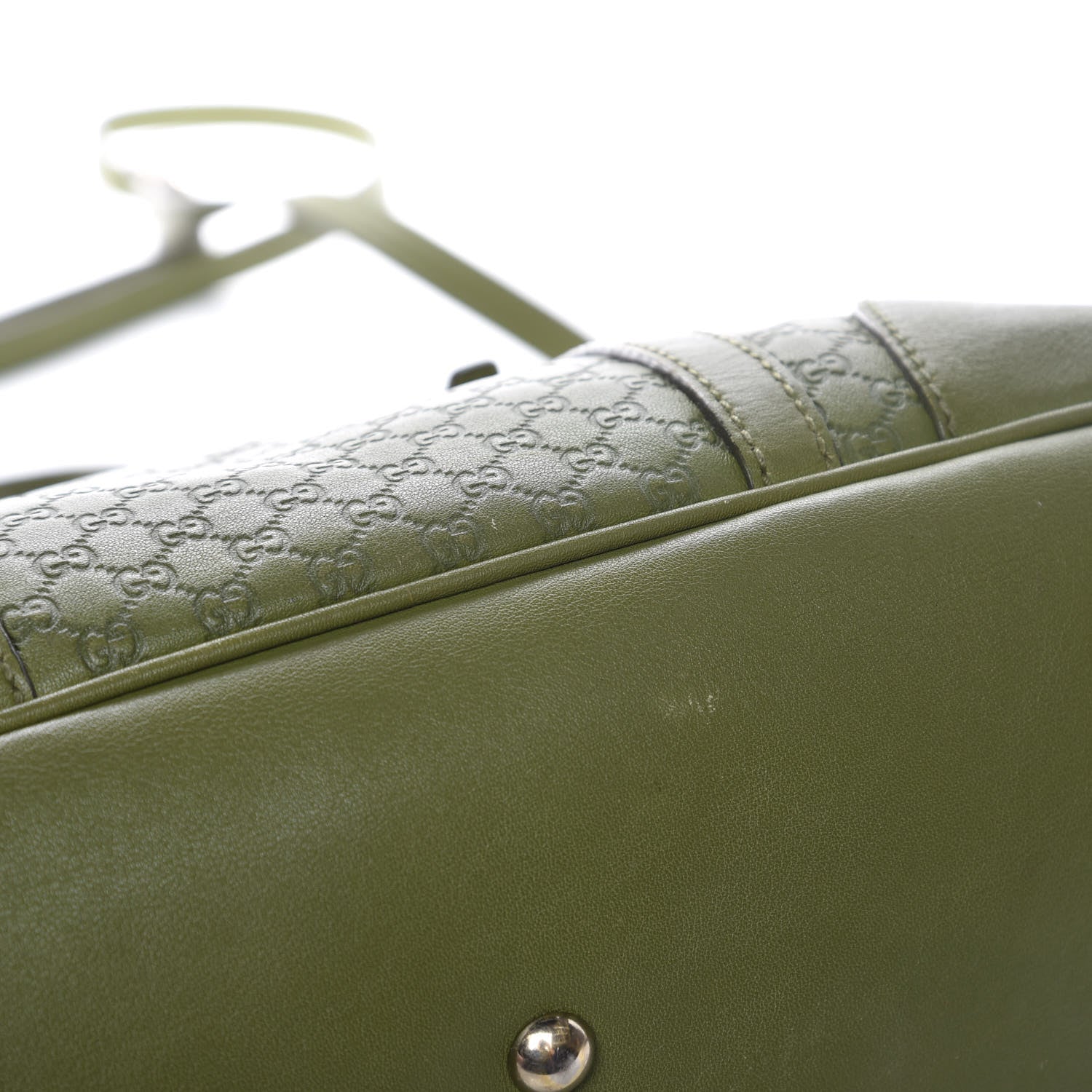 Gucci Microguccissima Small Nice Top Handle Dome Bag Green 20 of 23