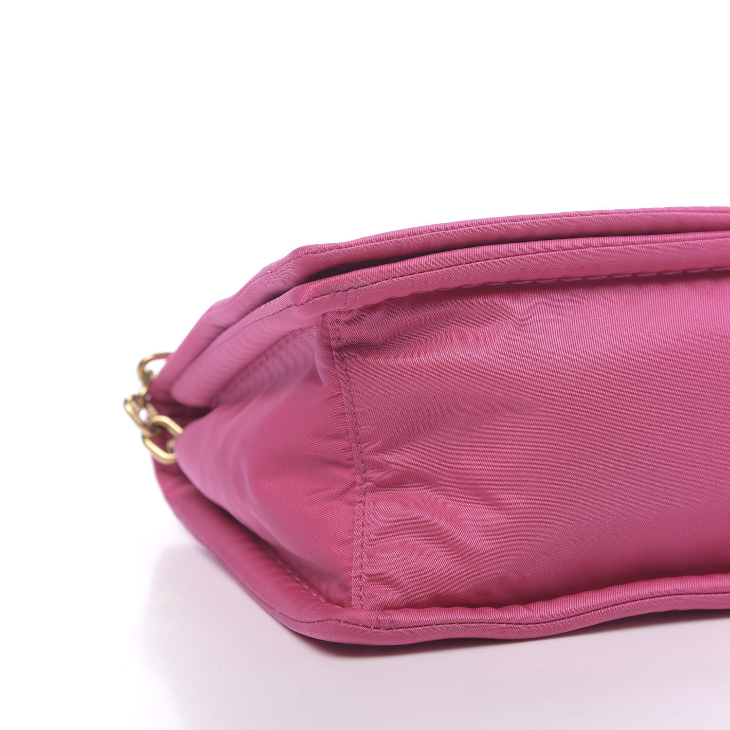 Prada Nylon Tessuto Chain Shoulder Bag Fuxia 7 of 11