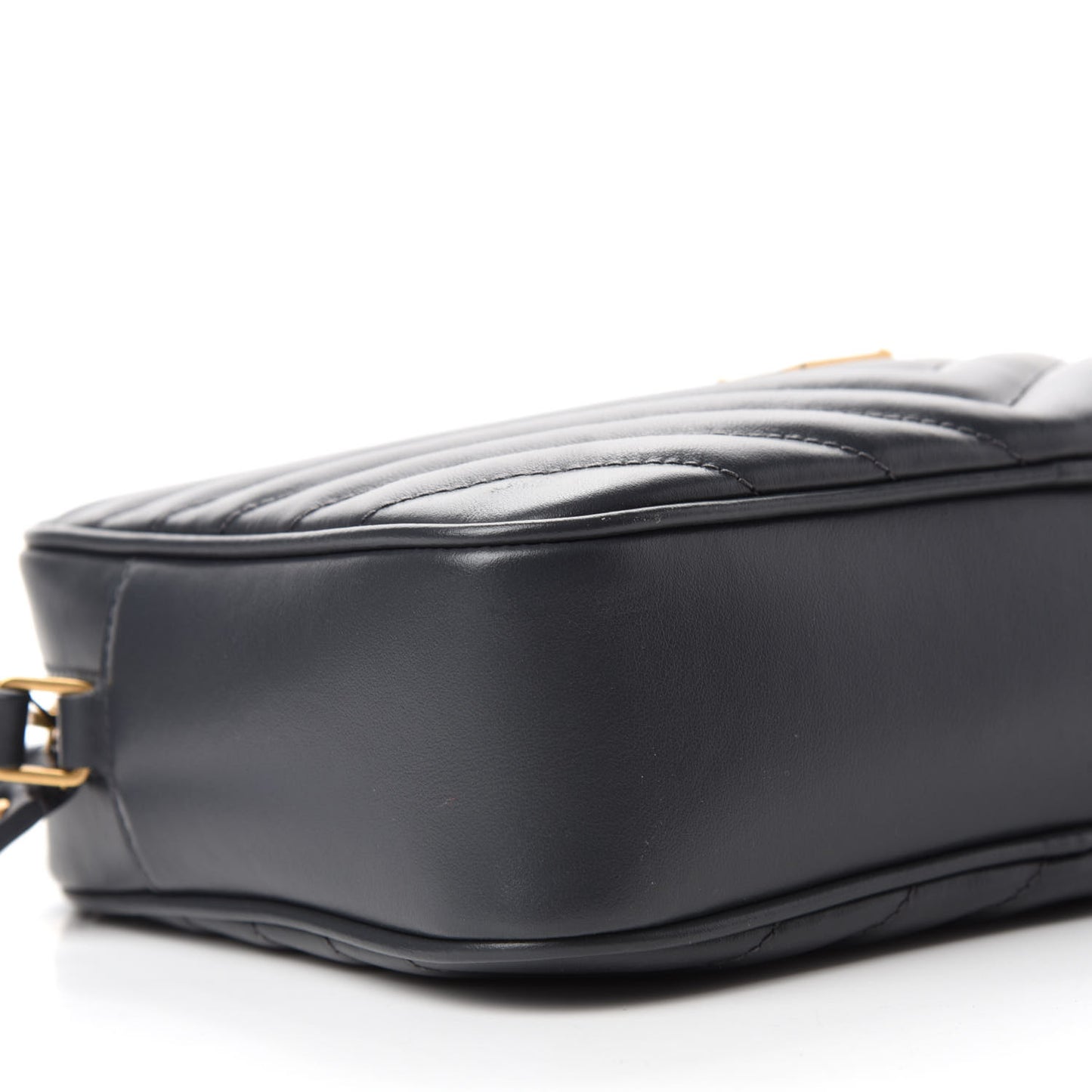 Calfskin Matelasse Monogram Lou Camera Bag Dark Smog