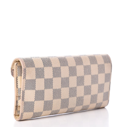 Louis Vuitton Damier Azur Josephine Wallet 3 of 16