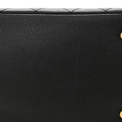 Chanel Caviar Quilted Petit Timeless Tote PTT Black 12 of 15