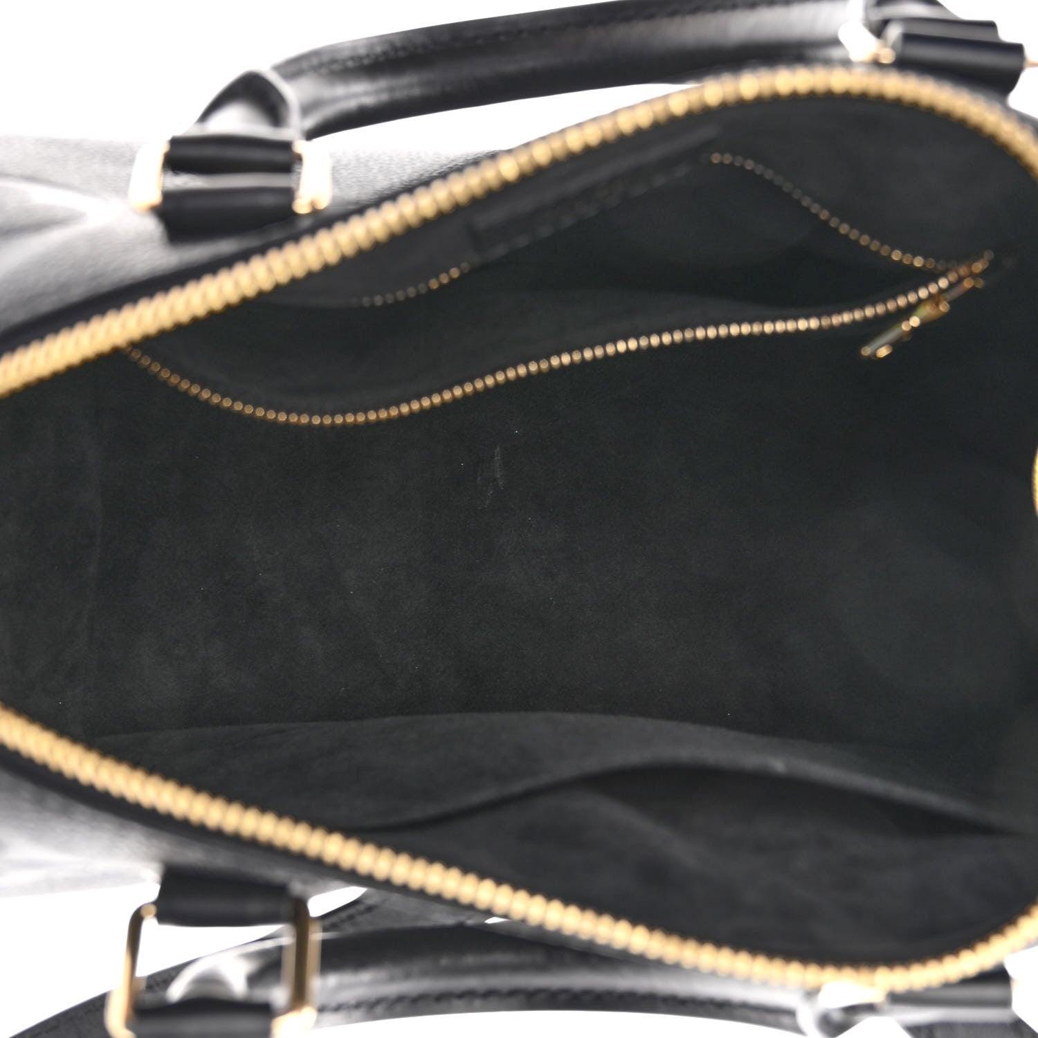 Louis Vuitton Empreinte Monogram Giant Speedy Bandouliere 25 Black 5 of 9