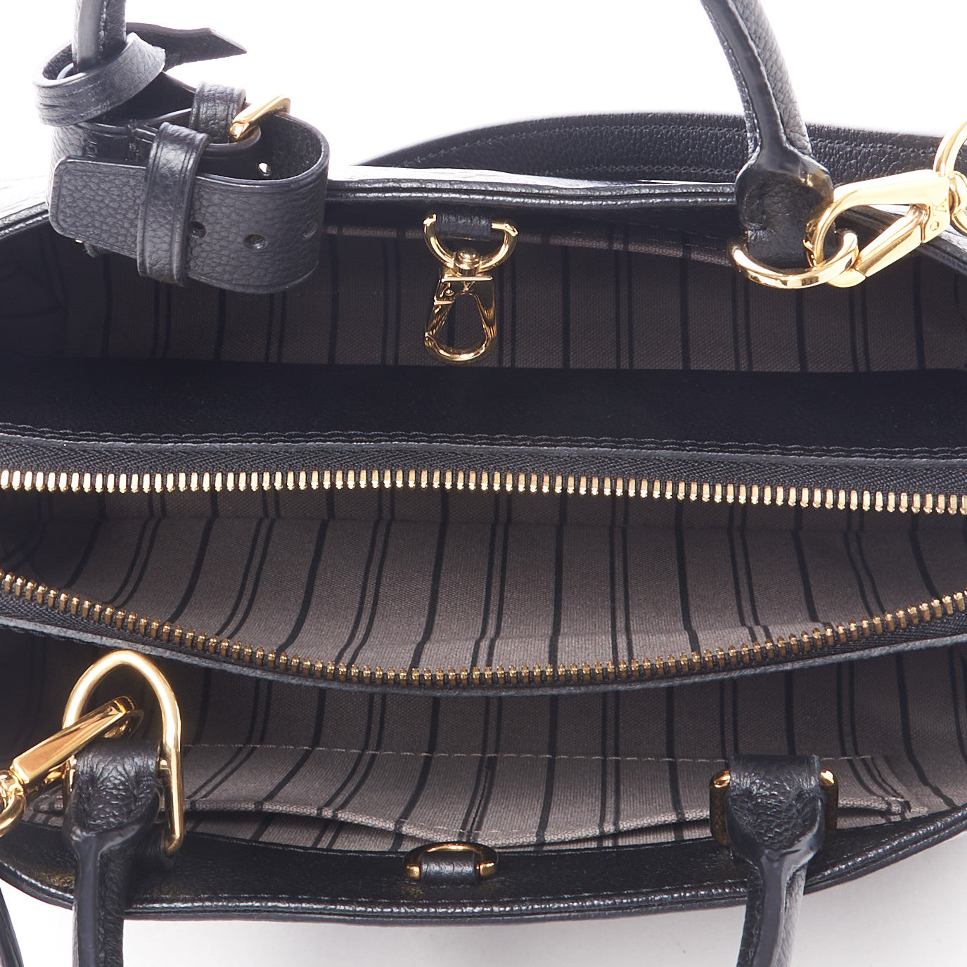 Louis Vuitton Empreinte Montaigne BB Black 6 of 7