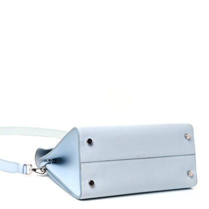 Christian Dior Bullcalf Medium Diorever Flap Light Blue 3 of 4