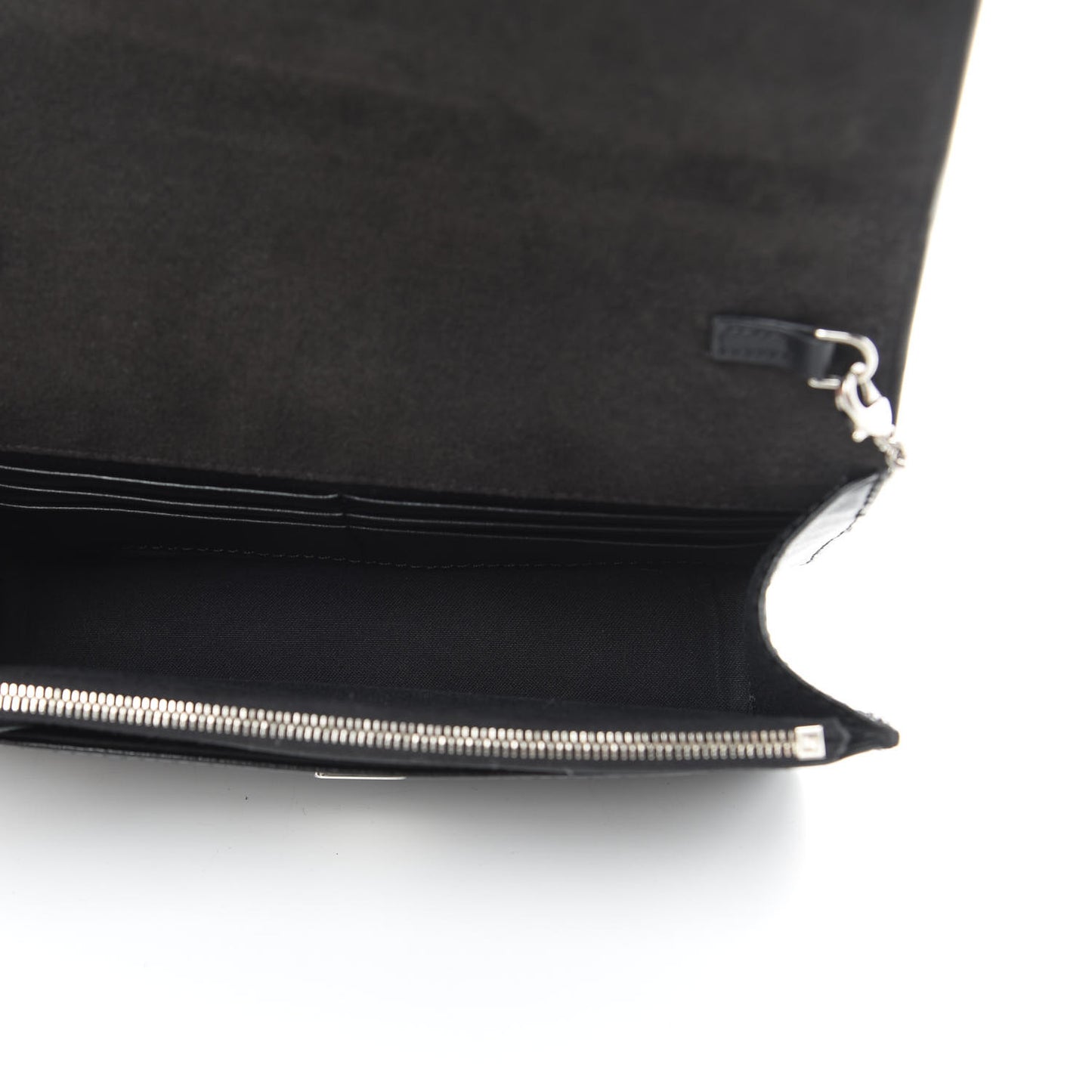 Vitello Liberty Studded Tube Wallet On Chain Black Multicolor