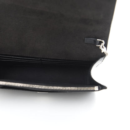 Fendi Vitello Liberty Studded Tube Wallet On Chain Black Multicolor 5 of 11