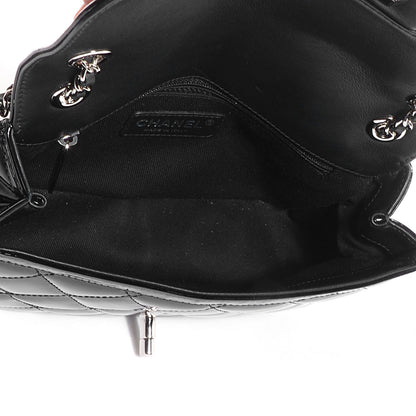 Chanel Patent Quilted Small Coco Shine Flap Black 6 of 9