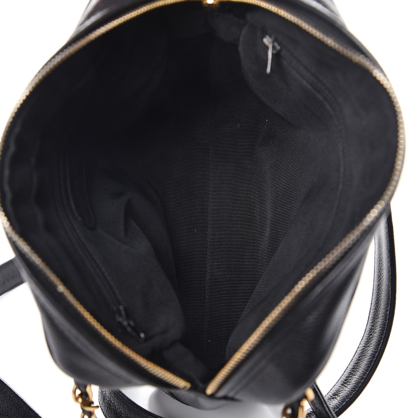 Caviar CC Shoulder Bag Black