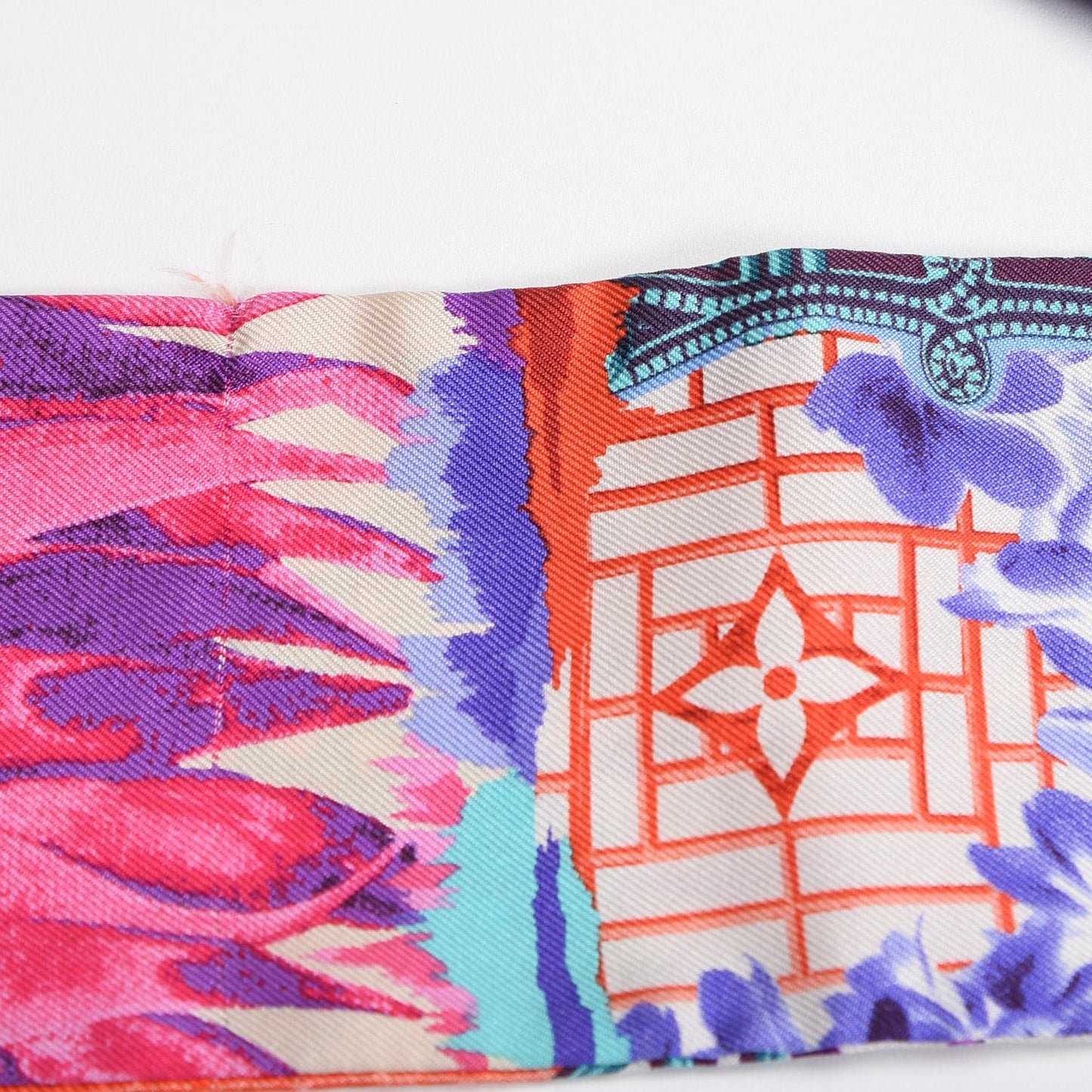 Silk Monogram Paradis Bandeau
