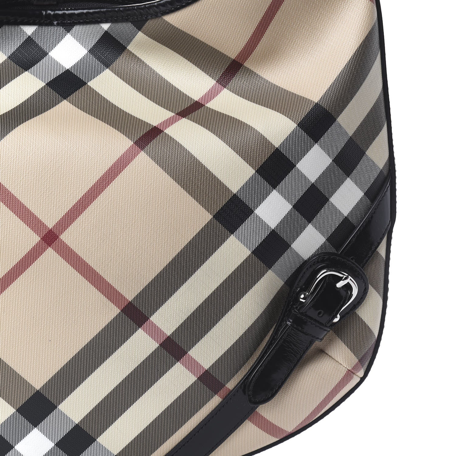 Burberry Supernova Check Large Larkin Hobo Black 9 of 15