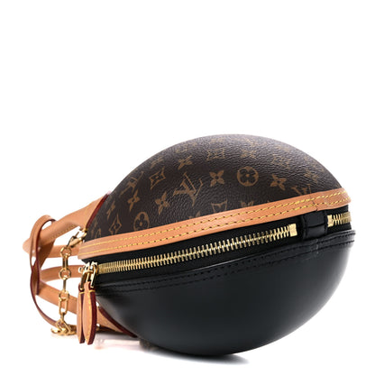 Louis Vuitton Monogram Egg Bag Black 4 of 14
