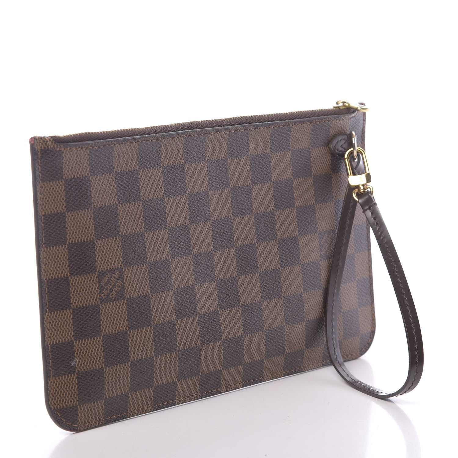 Louis Vuitton Damier Ebene Neverfull MM GM Pochette 3 of 8