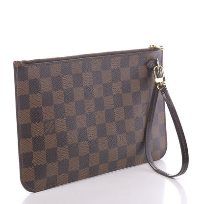 Louis Vuitton Damier Ebene Neverfull MM GM Pochette 3 of 8