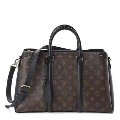 Louis Vuitton Monogram Soufflot MM Black 1 of 9