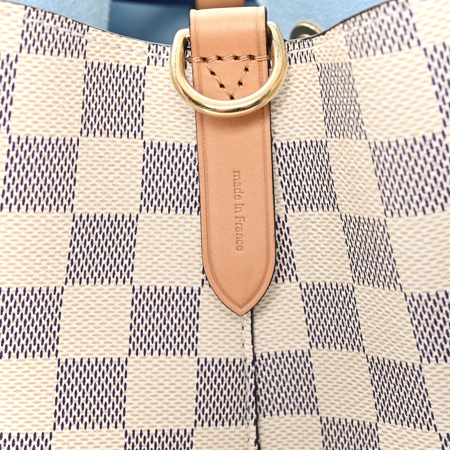 Damier Azur Braided Neonoe MM Blue