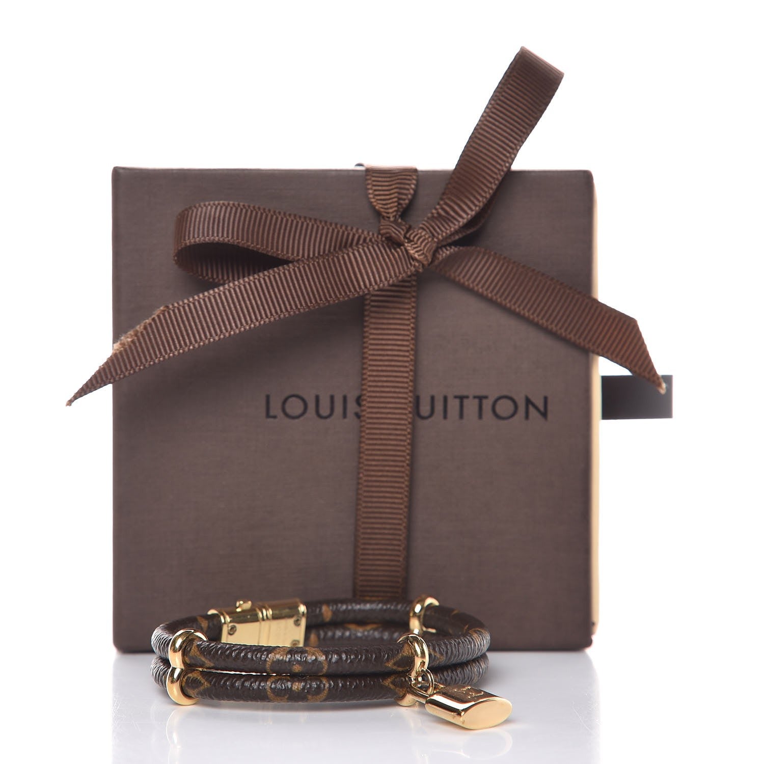 Louis Vuitton Monogram Keep It Twice Bracelet 17 6 of 6