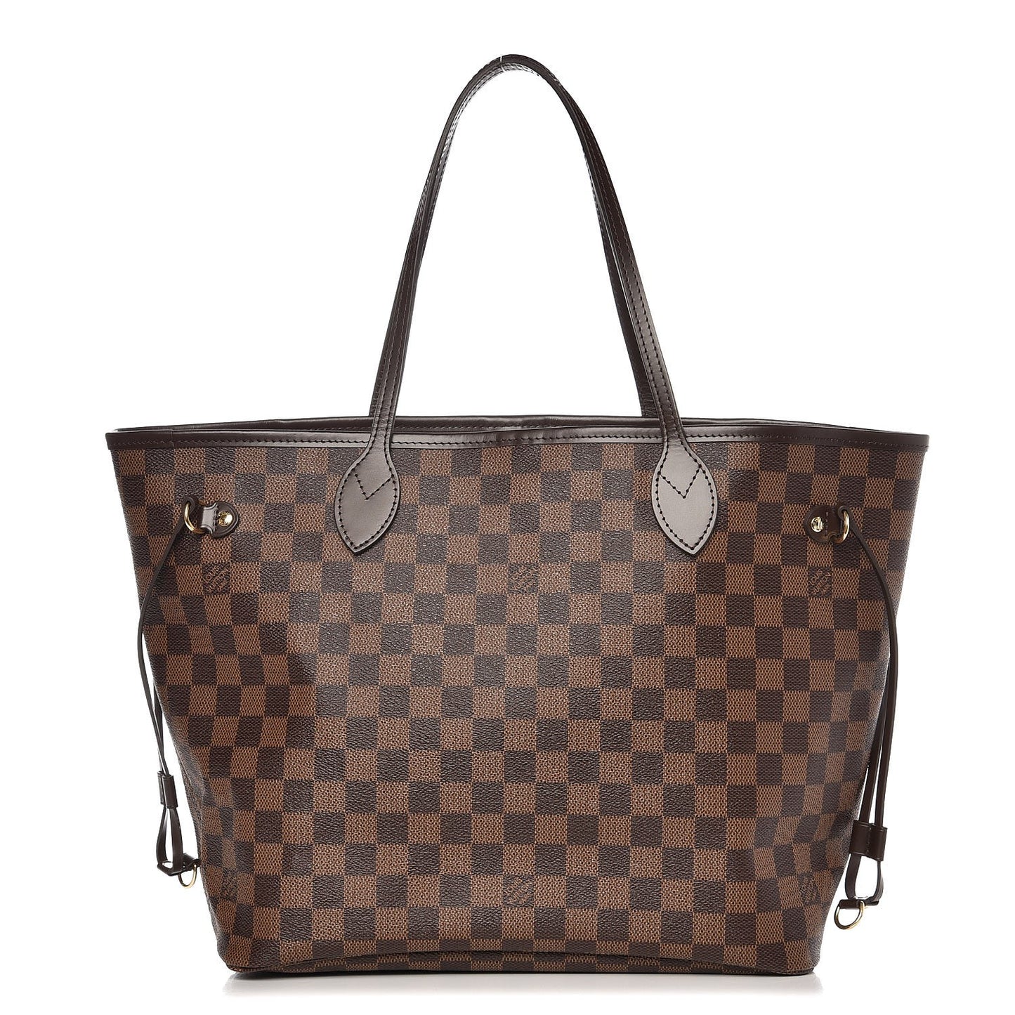 Damier Ebene Neo Neverfull MM Rose Ballerine