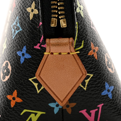 Louis Vuitton Monogram Multicolor Cosmetic Pouch Black Grenade 7 of 9