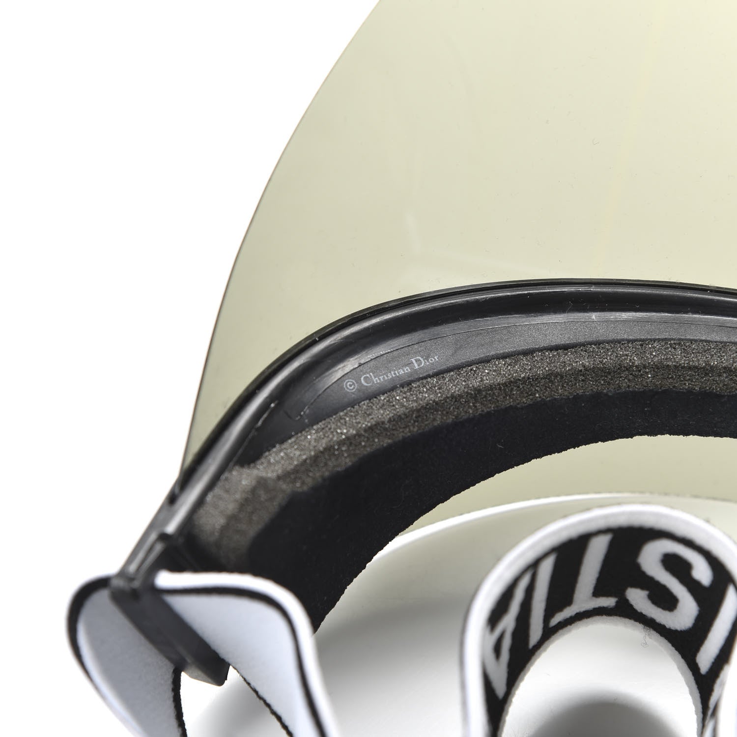 Christian Dior Mirrored DiorClub1 Sun Visor Black 7 of 9