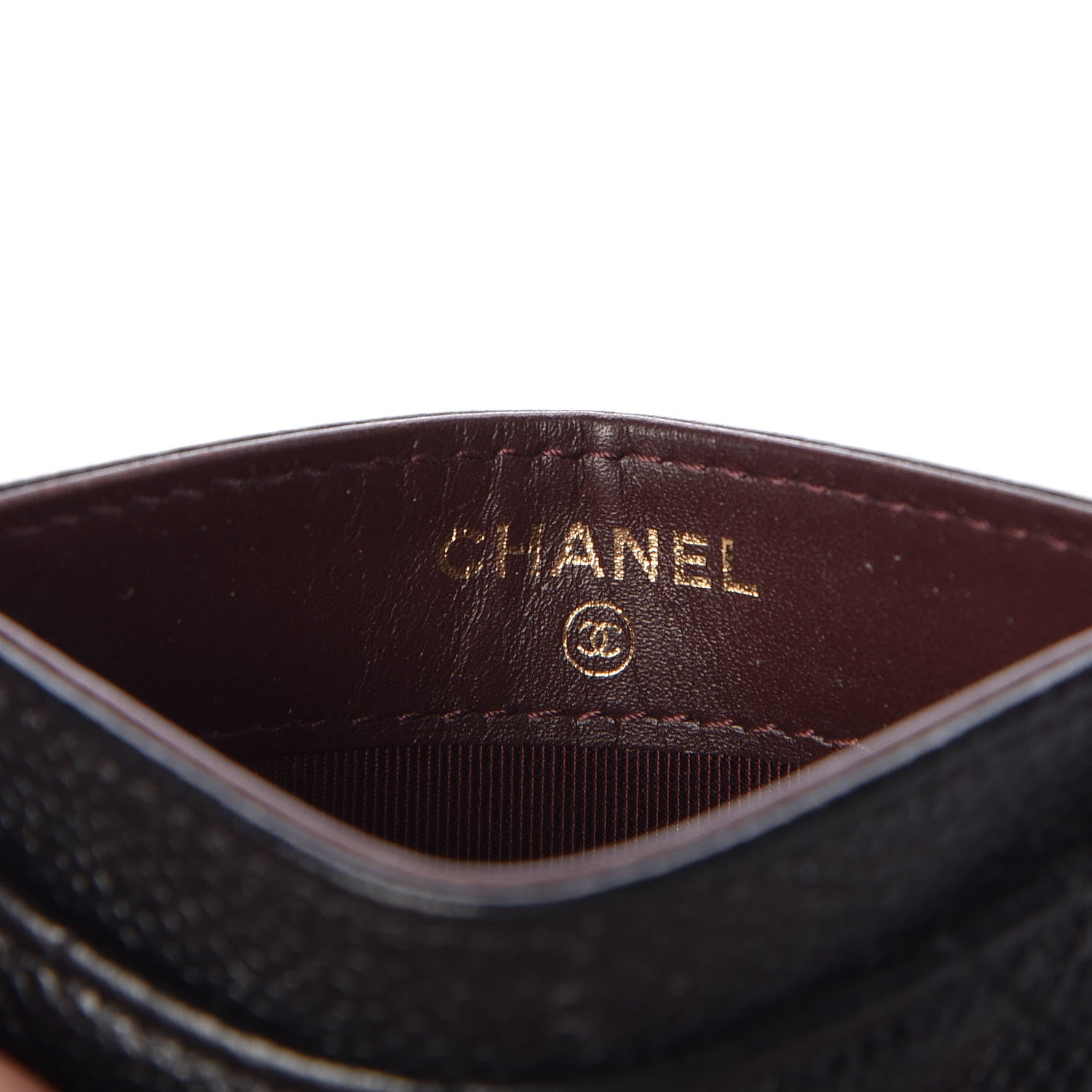 Chanel Caviar Quilted Card Holder Black 6 of 9