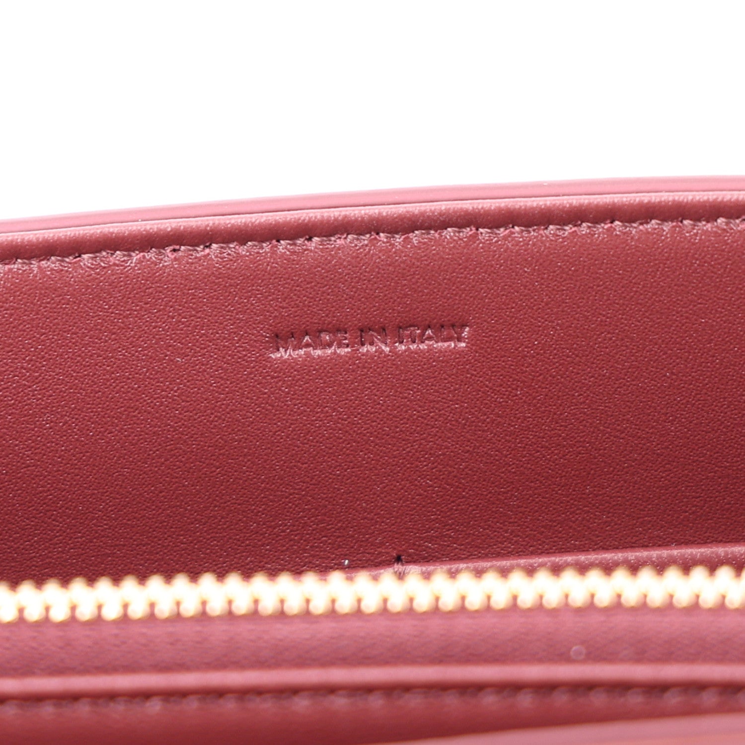 Celine Supple Grained Calfskin Medium Nino Light Burgundy 6 of 10