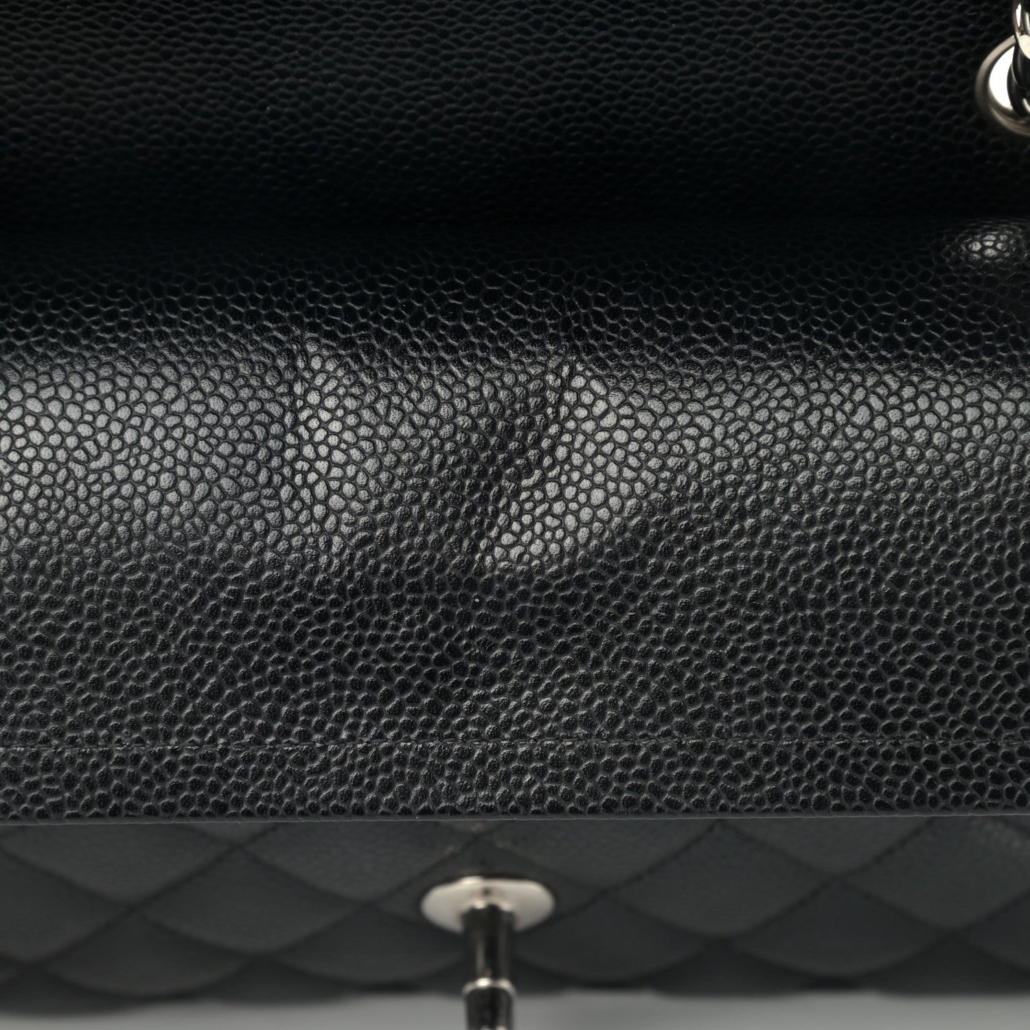 Chanel Caviar Quilted Small Double Flap Black 10 of 12
