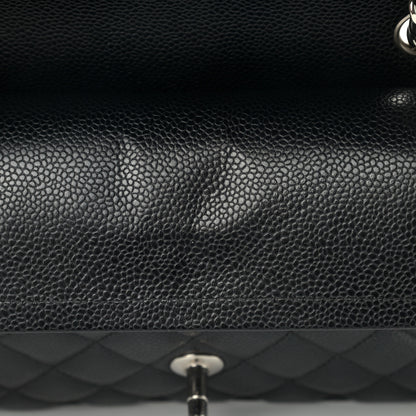 Chanel Caviar Quilted Small Double Flap Black 10 of 12