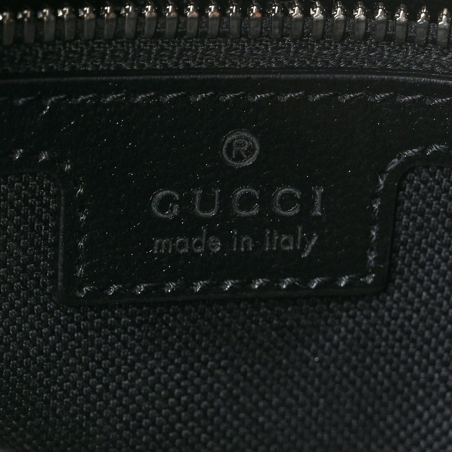 GG Supreme Monogram Azalea Calfskin Medium Retro Interlocking G Backpack Black