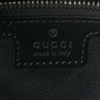 Gucci GG Supreme Monogram Azalea Calfskin Medium Retro Interlocking G Backpack Black 7 of 11