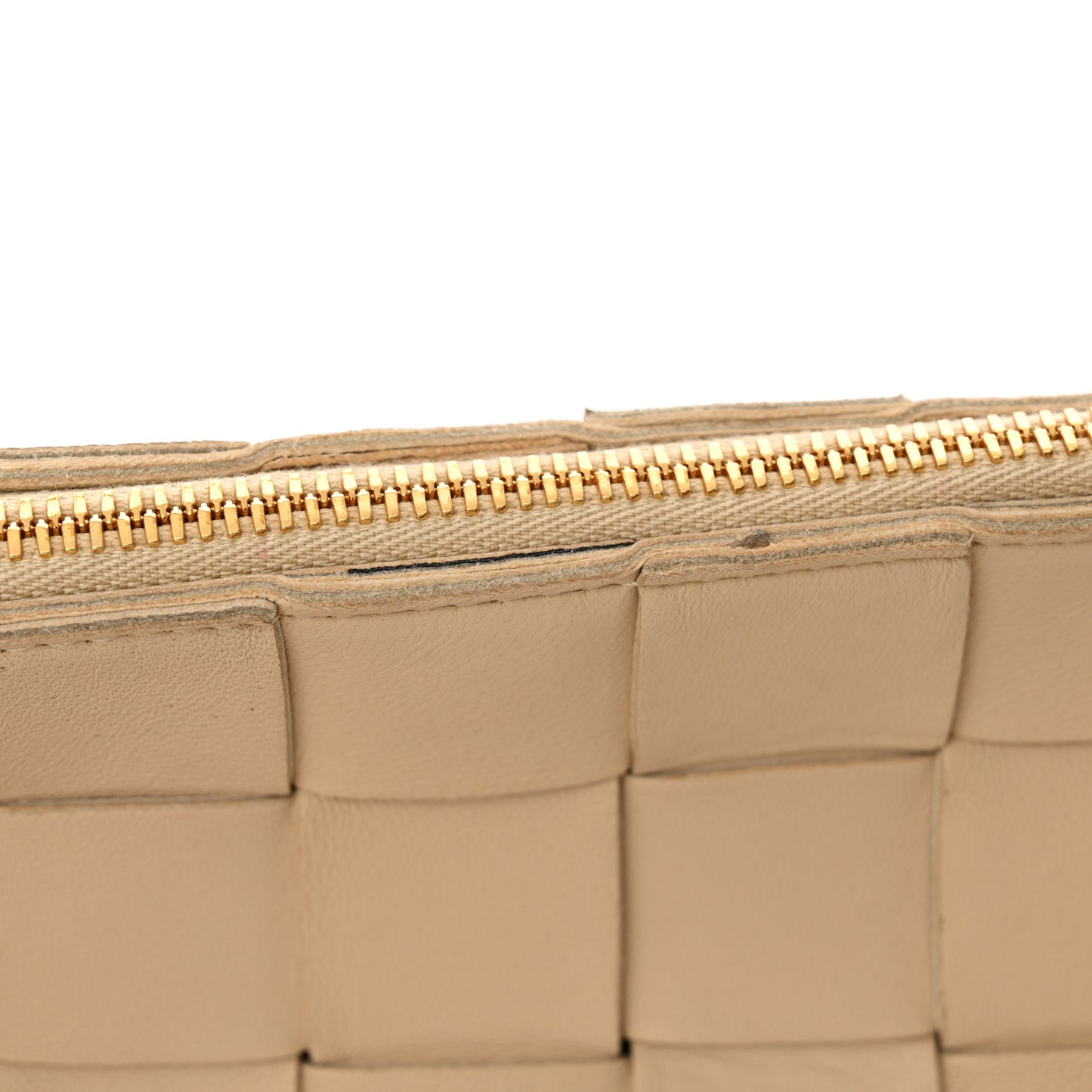 Lambskin Maxi Intrecciato Bowling Cassette Shoulder Bag Porridge