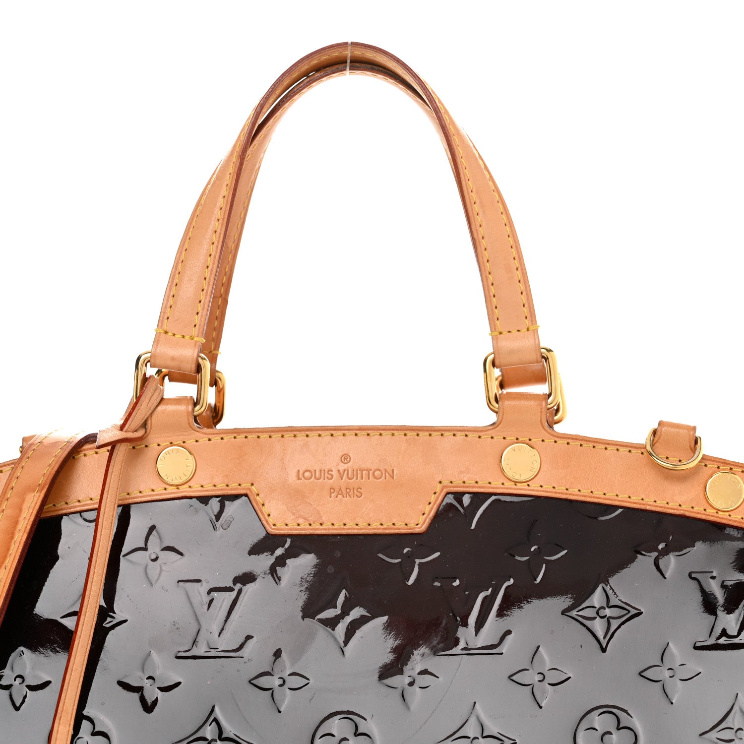 Louis Vuitton Vernis Brea MM Amarante 9 of 12