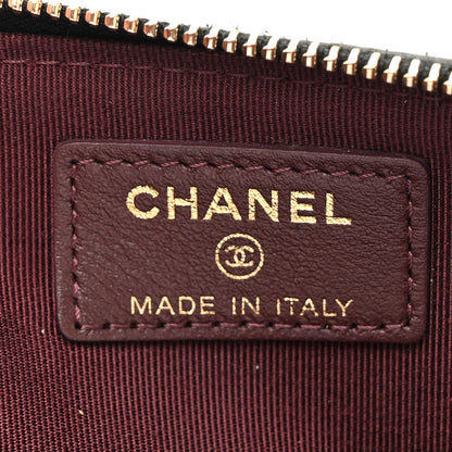 Chanel Aged Calfskin Quilted 2.55 Reissue Chain Wallet Black 7 of 11