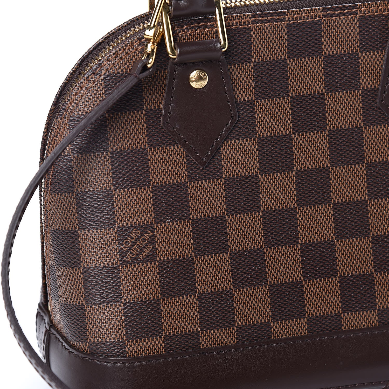 Louis Vuitton Damier Ebene Alma BB 13 of 13