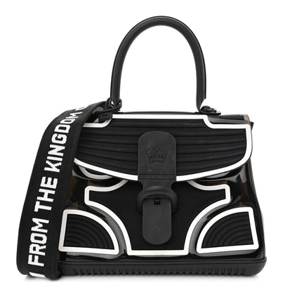Delvaux PVC Lycra Champion Brillant Satchel Black 1 of 8
