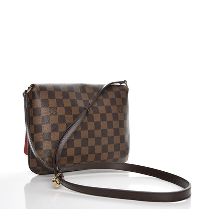 Louis Vuitton Damier Ebene Musette Tango 3 of 7