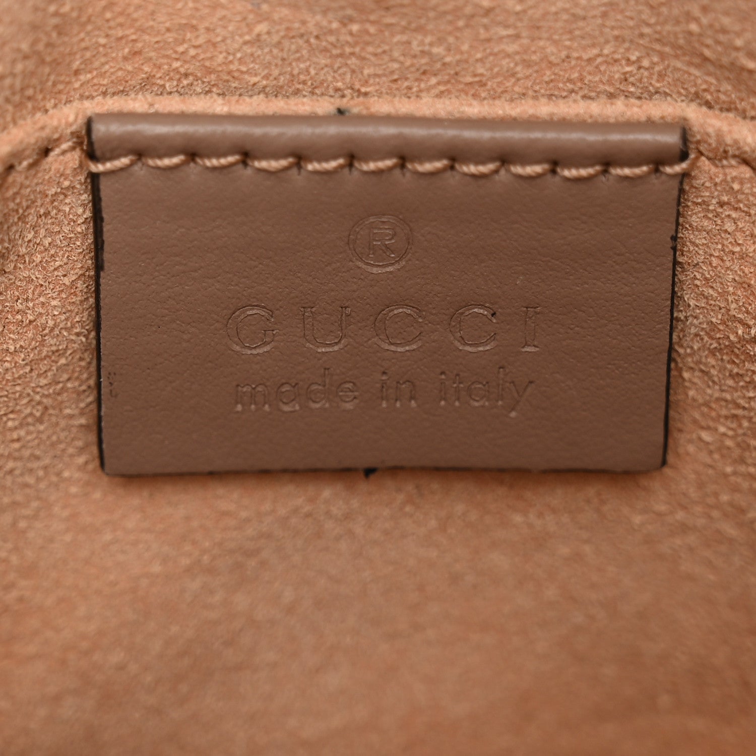 Gucci Calfskin Matelasse Mini GG Marmont Camera Bag Porcelain Rose 6 of 11