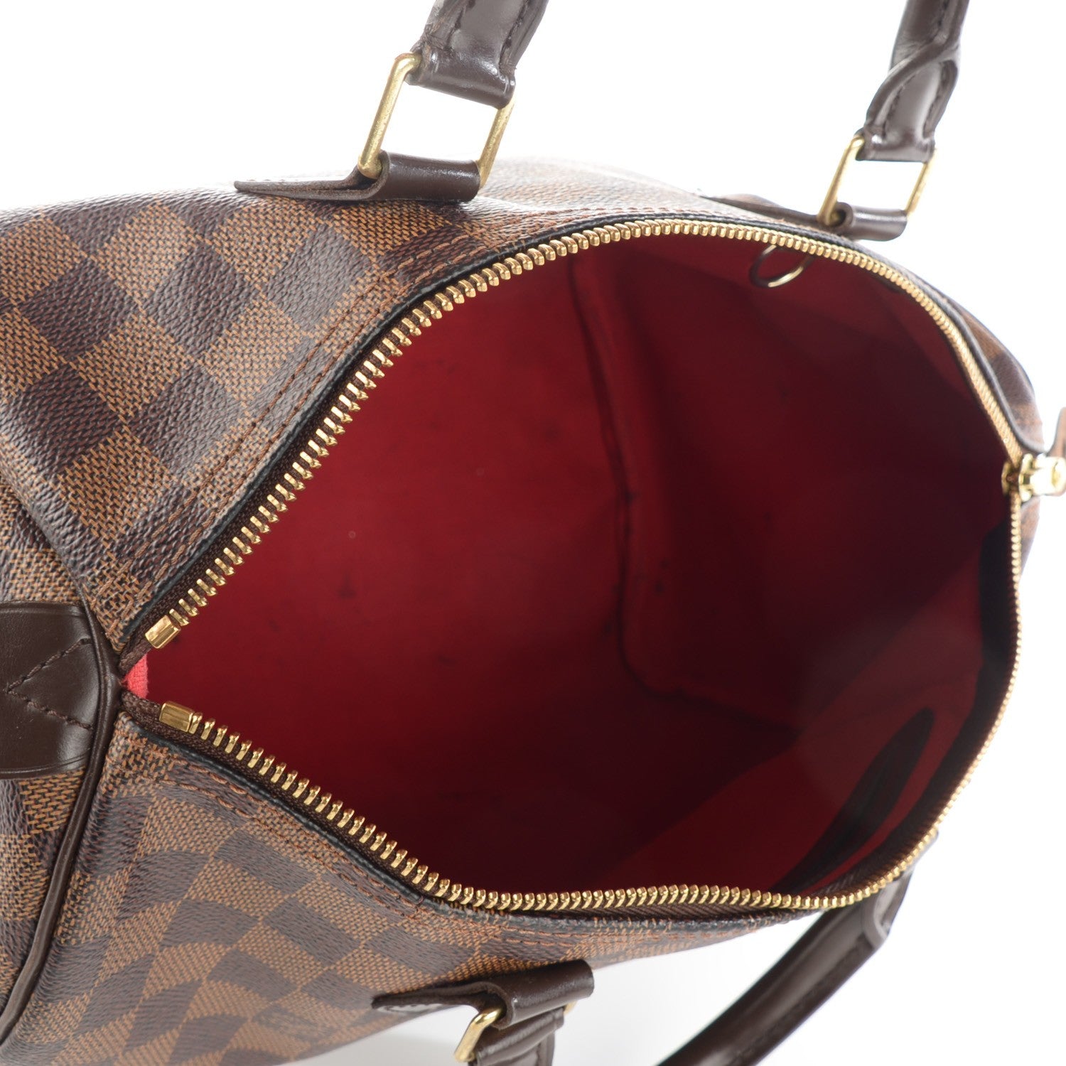 Louis Vuitton Damier Ebene Speedy 30 5 of 8