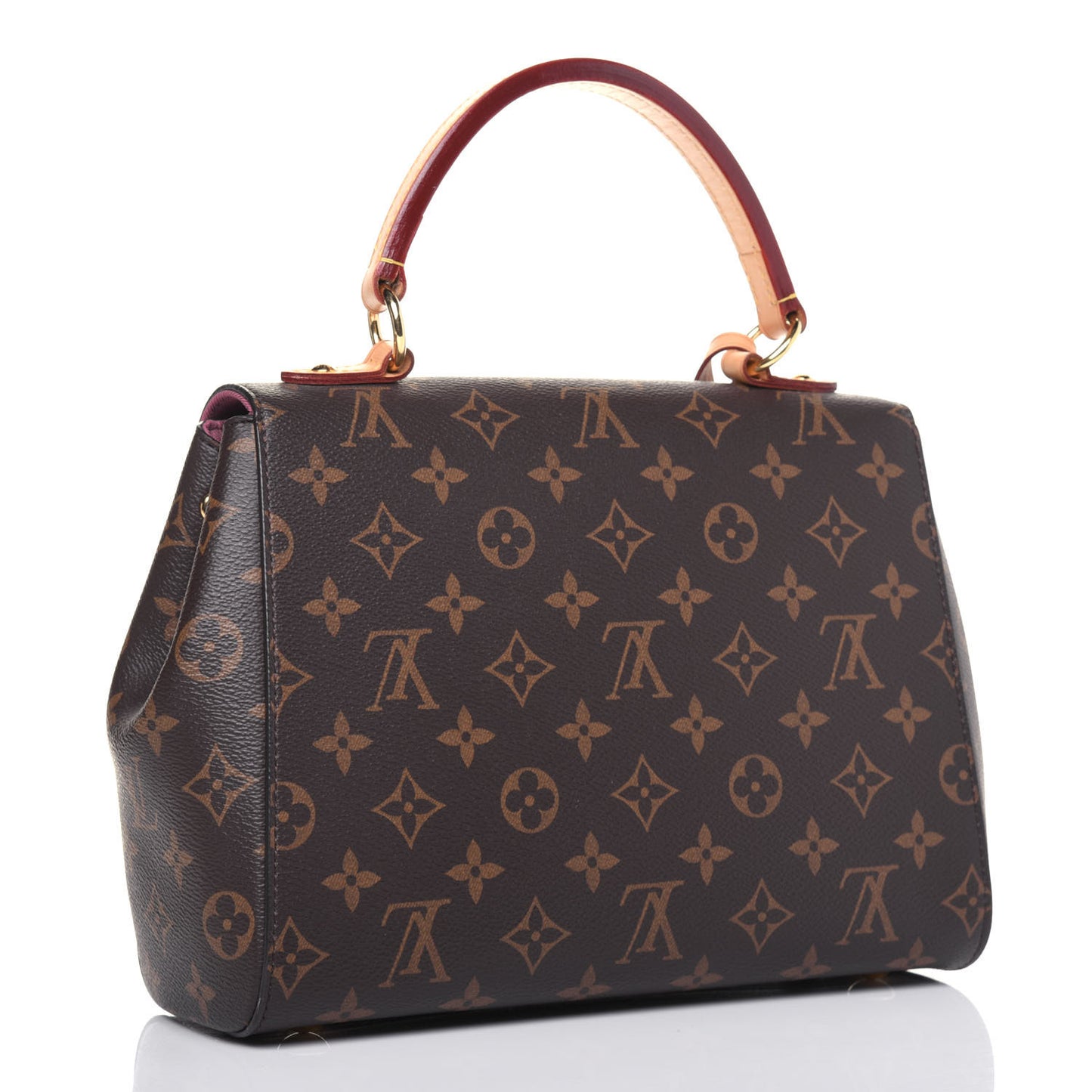 Monogram Cluny BB Bordeaux Fuchsia