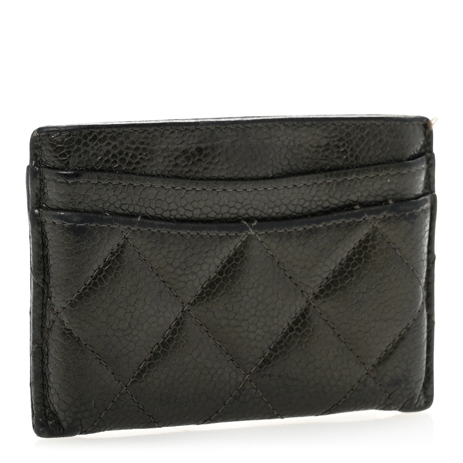 Chanel Caviar Quilted Card Holder Black 3 of 11