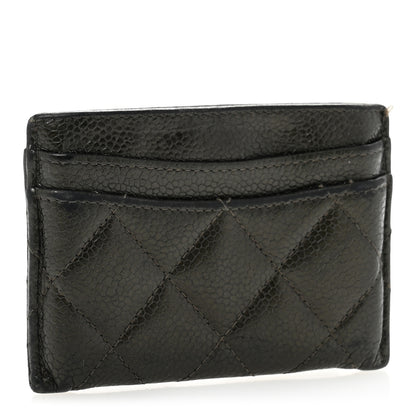 Chanel Caviar Quilted Card Holder Black 3 of 11