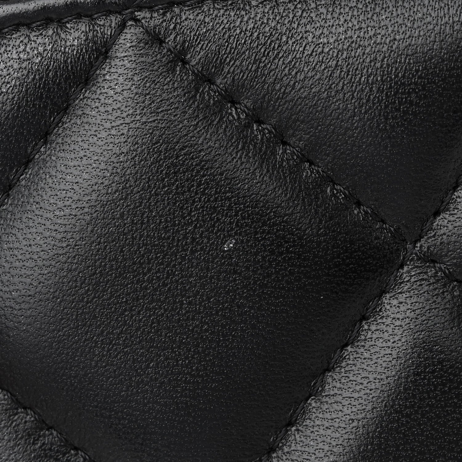 Chanel Lambskin Resin Elegant Chain Small Vanity Case Black 11 of 11