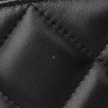 Chanel Lambskin Resin Elegant Chain Small Vanity Case Black 11 of 11