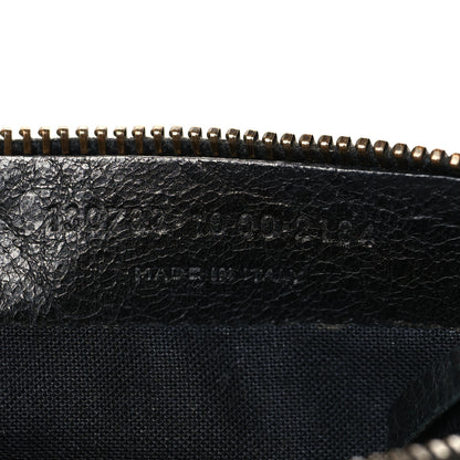 Balenciaga Agneau Classic Hardware M Porte-Monnaie Coin Purse Black 7 of 8