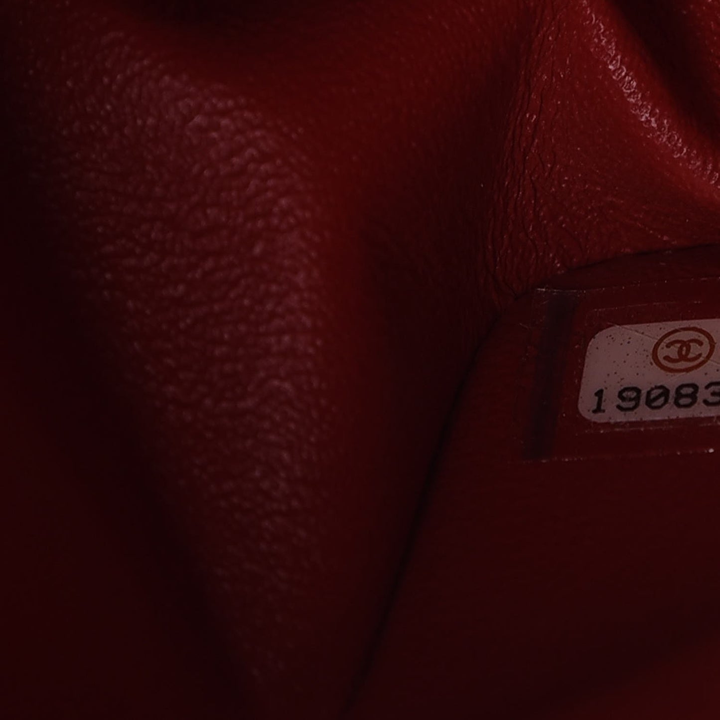 Caviar Quilted Jumbo Double Flap Red