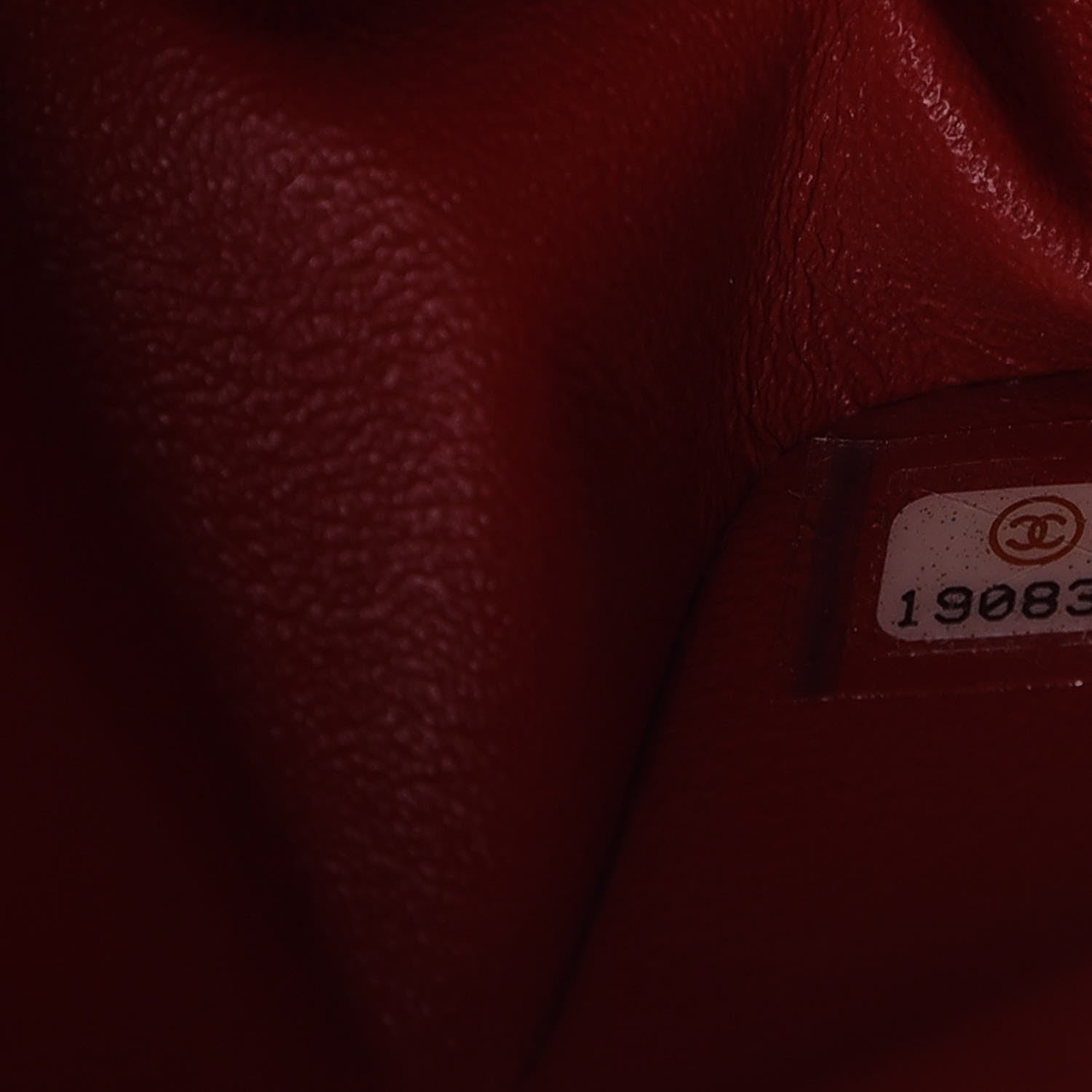 Chanel Caviar Quilted Jumbo Double Flap Red 8 of 9