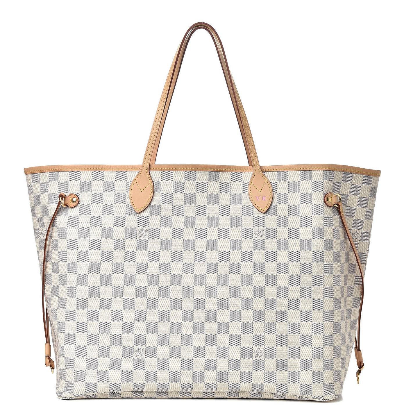 Damier Azur Neo Neverfull GM Rose Ballerine