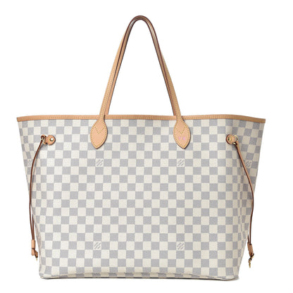 Louis Vuitton Damier Azur Neo Neverfull GM Rose Ballerine 3 of 13