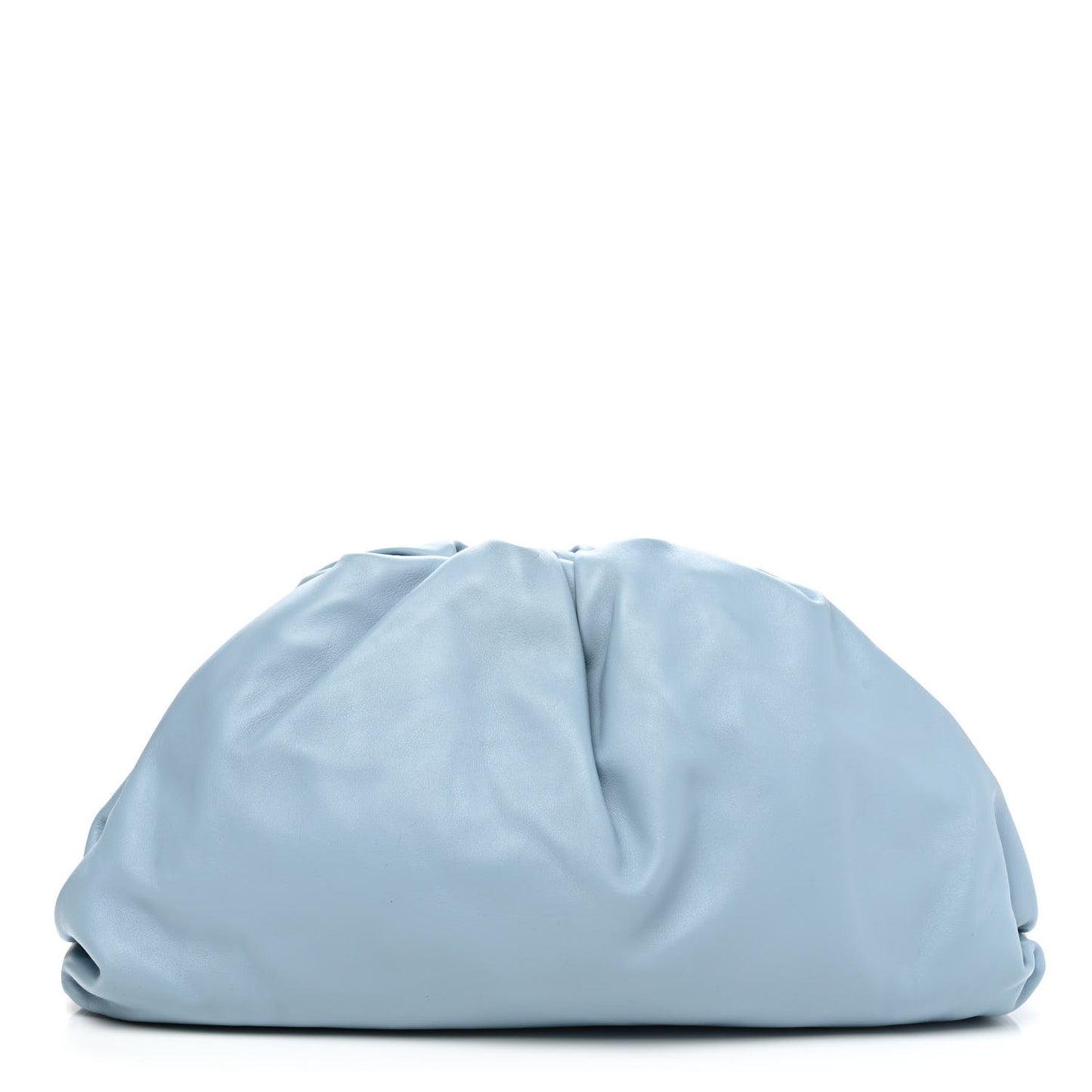 Smooth Butter Calf The Pouch Oversized Clutch Ice