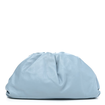 Bottega Veneta Smooth Butter Calf The Pouch Oversized Clutch Ice 1 of 8